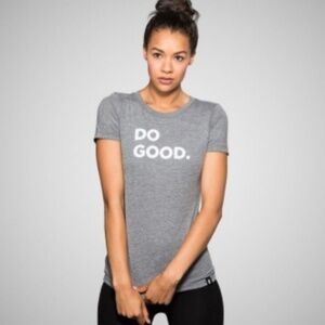 NWT Cotopaxi Do Good Graphic T-Shirt-Heather Grey